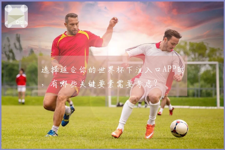 选择适合你的世界杯下注入口APP时，有哪些关键要素需要考虑？