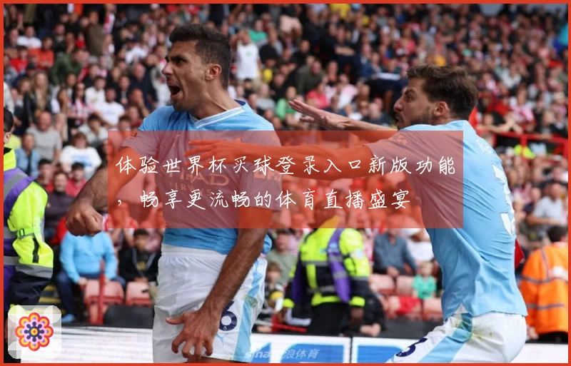 体验世界杯买球登录入口新版功能，畅享更流畅的体育直播盛宴