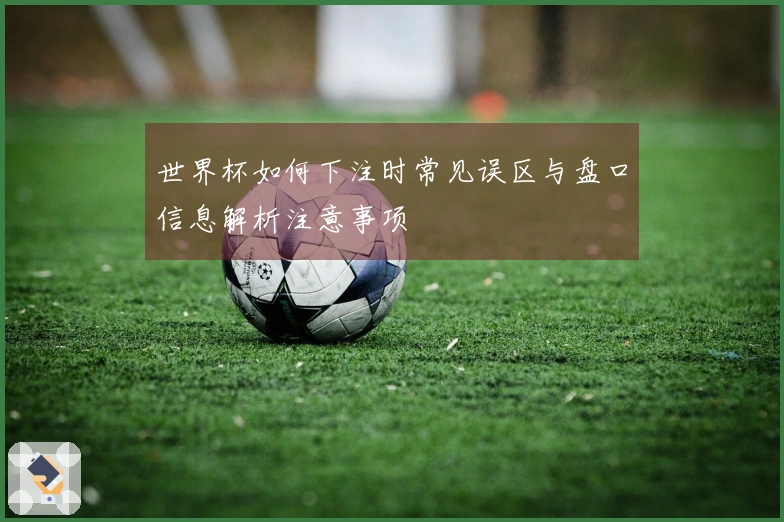 世界杯如何下注时常见误区与盘口信息解析注意事项
